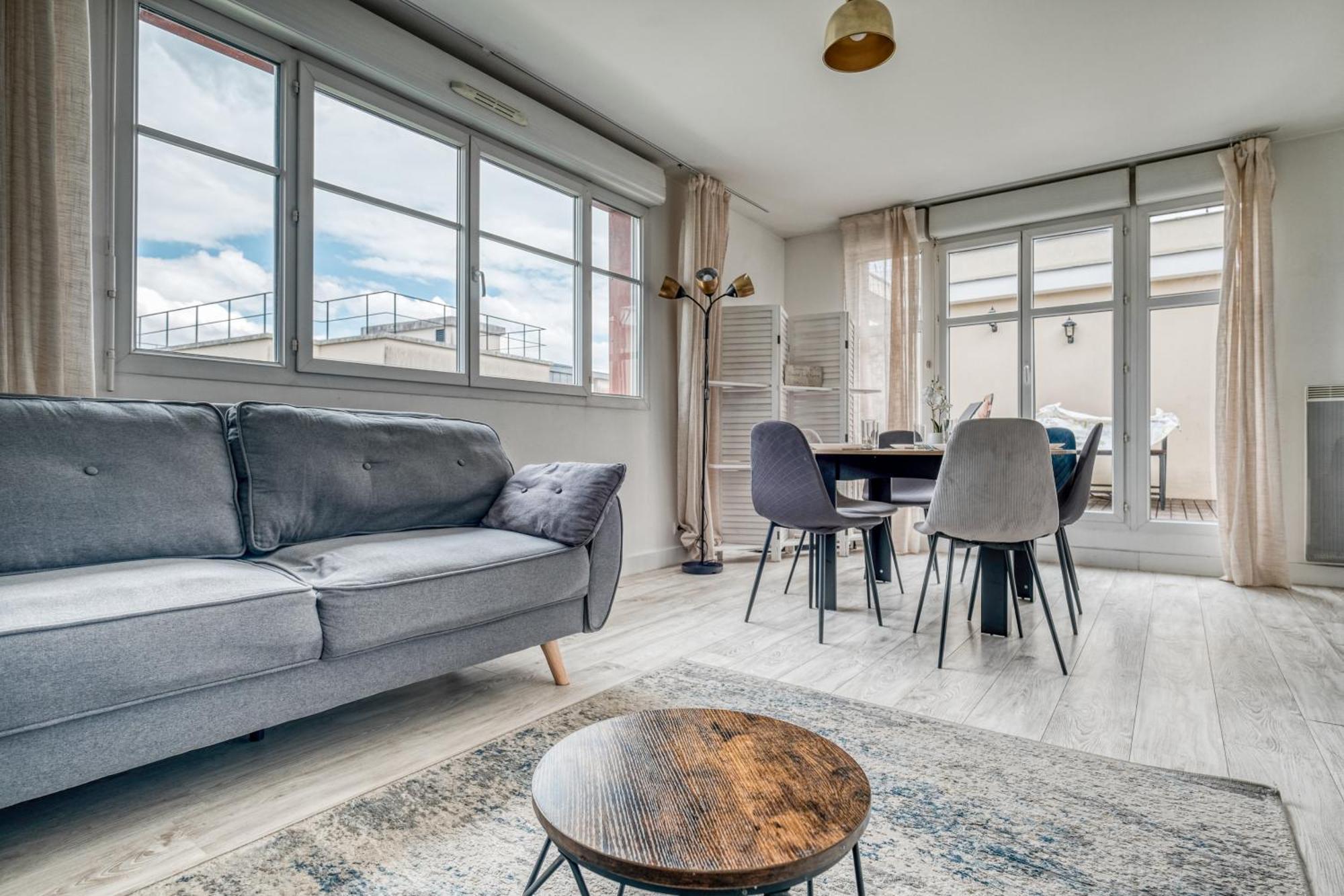 Appartement Family Terrasse 6-7Pers Proche Disney Et Gare Montévrain Kültér fotó