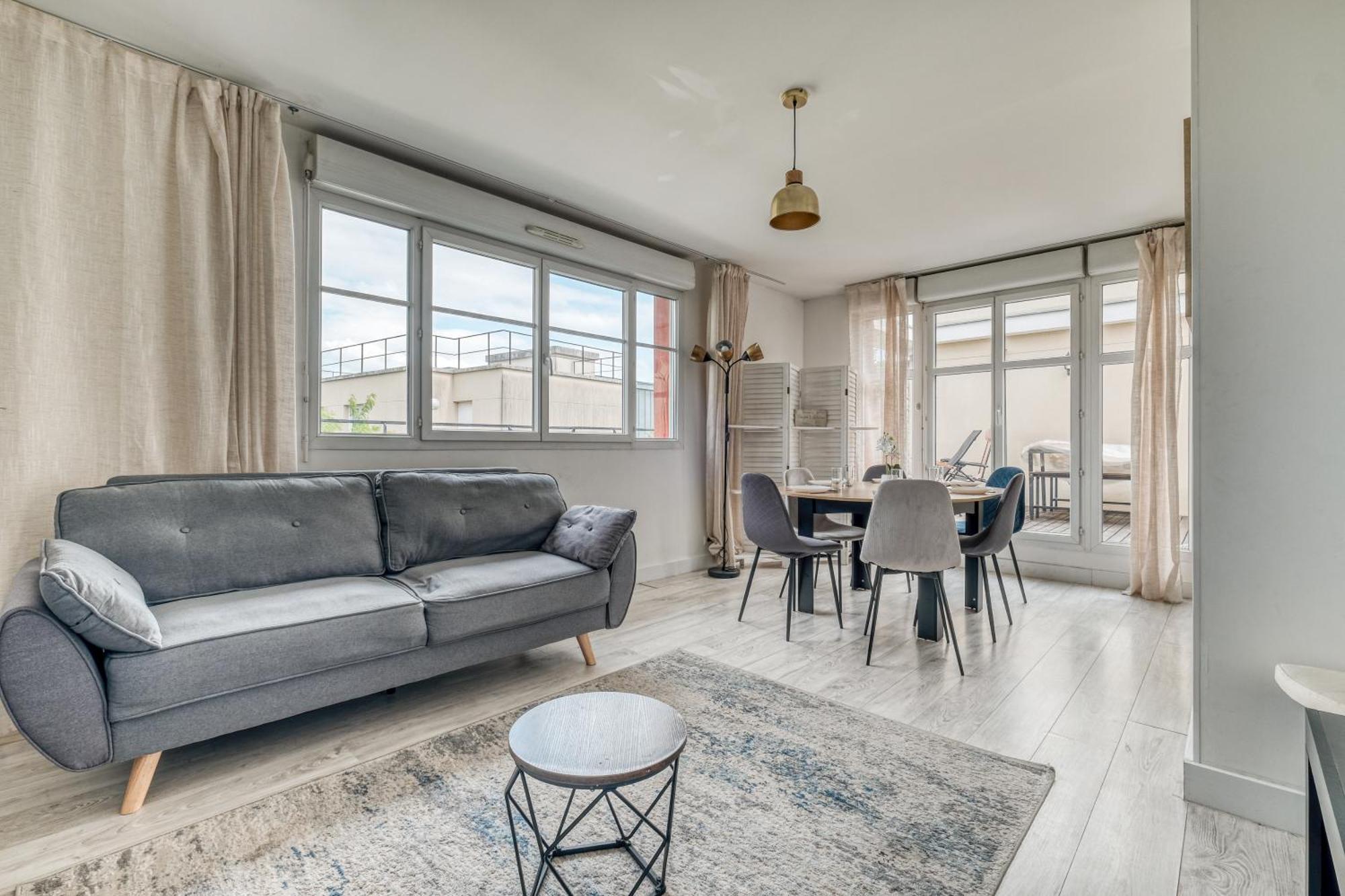 Appartement Family Terrasse 6-7Pers Proche Disney Et Gare Montévrain Kültér fotó